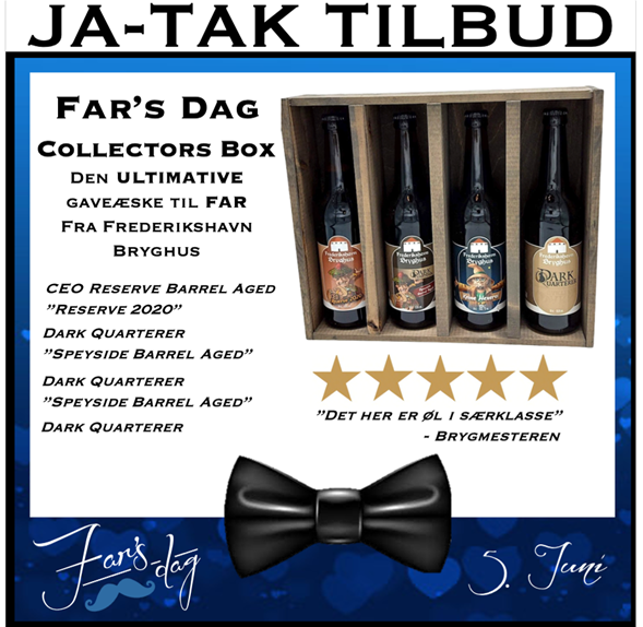 ULTIMATIV GAVE TIL FAR - COLLECTORS BOKS