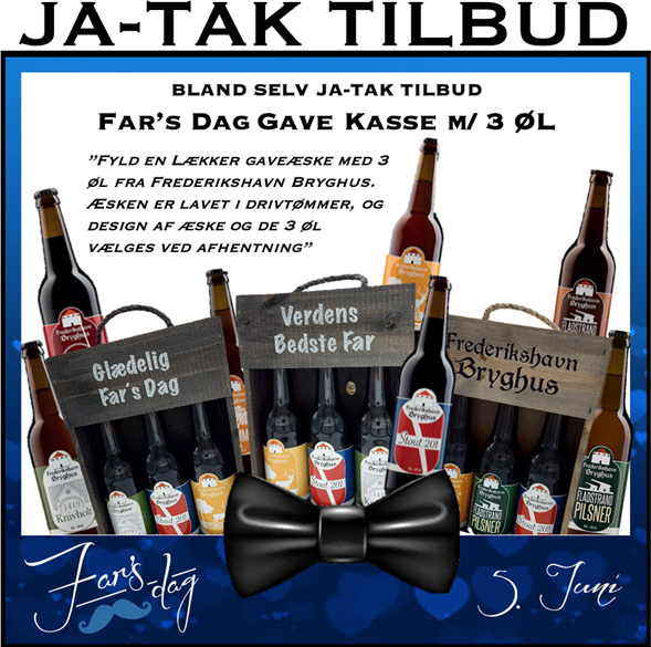 - AKTIVER NU! 💙 FARS DAG GAVEKASSE 🍻