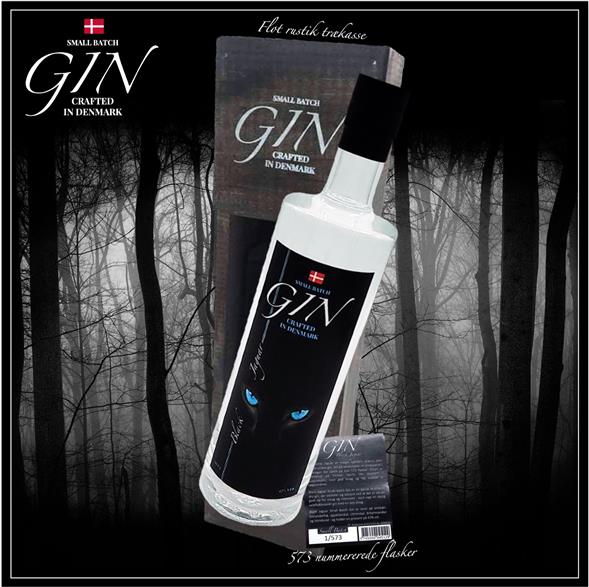 UNIK & NUMMERERET GIN I TRÆKASSE