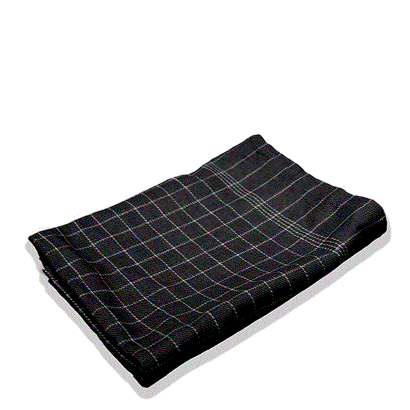 SORT VISKESTYKKE I 3 STK. PAKKE