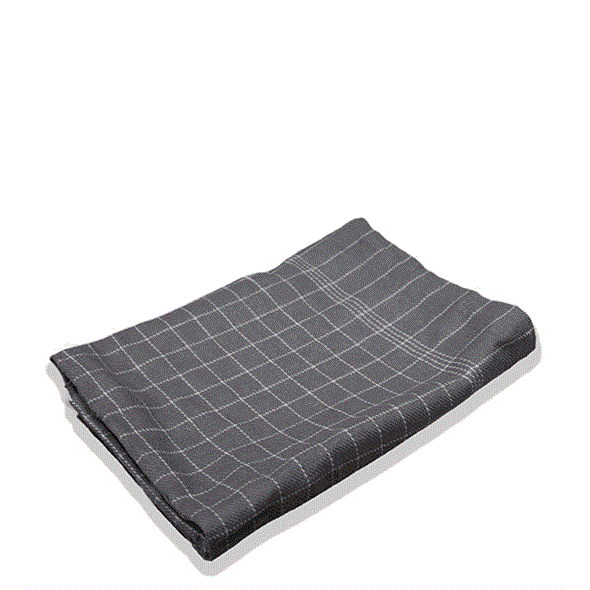 Mørkegrå viskestykke i 3 stk. pakke