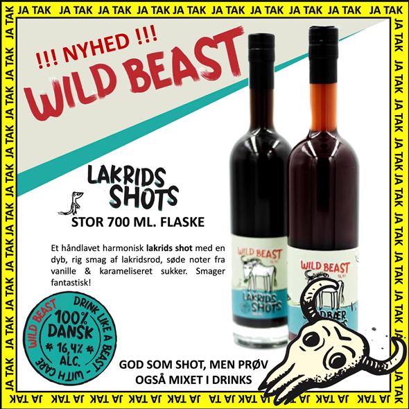 !!NYHED!! WILD BEAST LAKRIDS SHOT