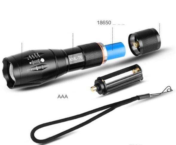 KRAFTIG alu lommelygte (700 lumen)