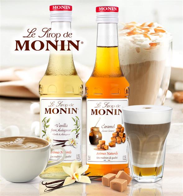 Monin kaffesirup 3 x 25 cl