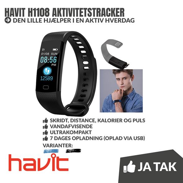 Preorder: Havit Aktivitetstracker - Alt i et ur!